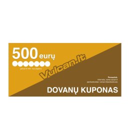 Dovanų kupons 500 eiro